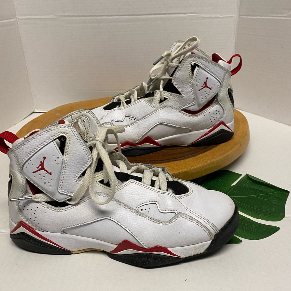 Nike 343795 Jordan True Flights White & Red 2008
